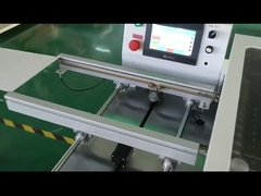 PCB-afscherper met hoge snelheid staalbladen en transportbandlijn