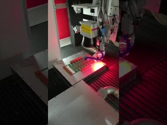15W laser pcb-afschilferingsmachine dubbele tafel solide staat UV-lasers machine offline