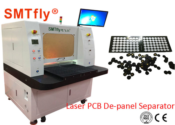 100mm/S 0.6mm de Elektronische Machine van Laserpcb Depanelizer met Veilige Sensor