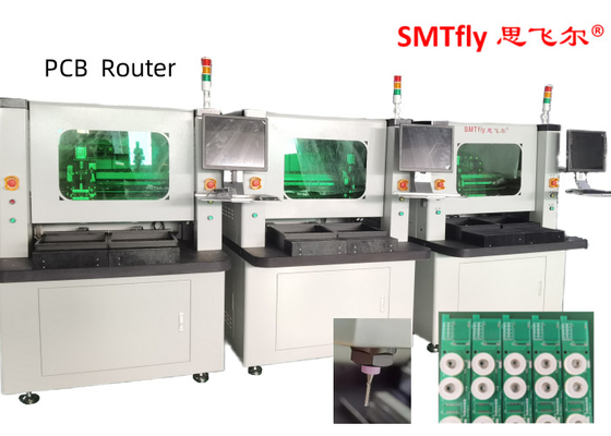 Router van PCB Depaneling van 220V 4.2KW de Automatische met Windows 7-Systeem