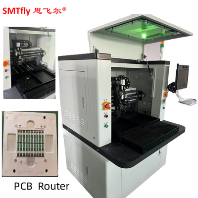 Router van PCB Depaneling van 50000r/S 20W de Witte via het Controleren van het Onderwijsvakje Programma