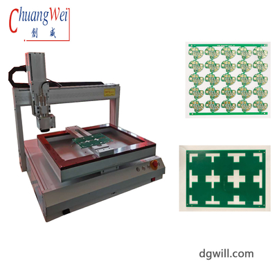 Desktop Single Bench PCB Router Machine met 500 mm/s positioneringssnelheid en hoge stijfheid