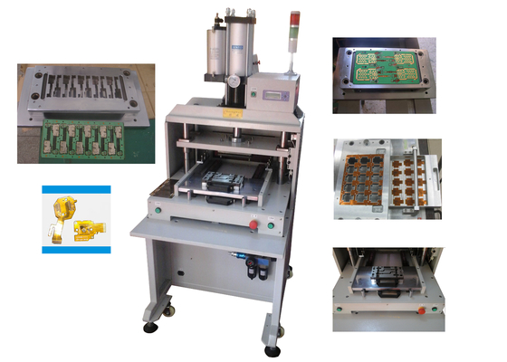 Pcb-punchmachine 3,5 mm dik automatisch hoge precisie die hole