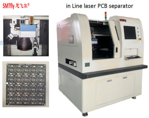 Inline laser pcb-afbouwmachine met lasergolflengte 355 nm