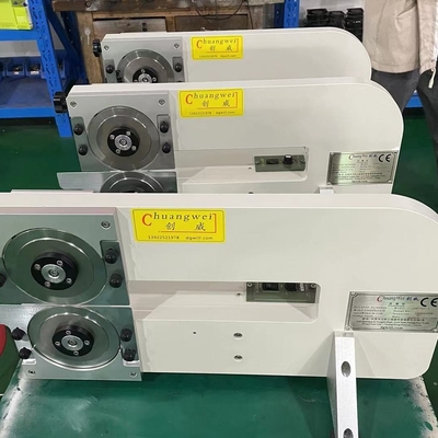 PCB-separator Mahine gemotoriseerde V-Groove PCB Depaneler met cirkelvormige messen