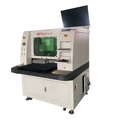 Off-line laser pcb afschildering apparatuur nauwkeurigheid snijden hele machine 0,03 mm
