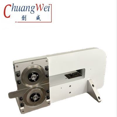 400 mm/s 330 mm PCB Separator Machine Ronde messen voor aluminium platen