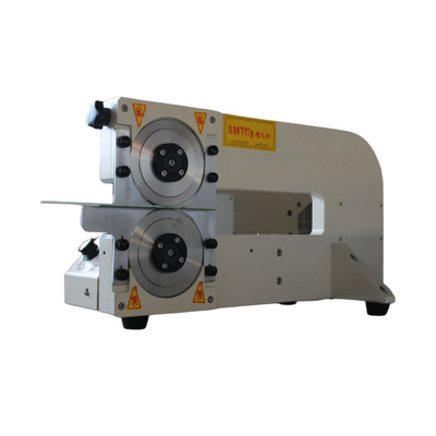 400 mm/s 330 mm PCB Separator Machine Ronde messen voor aluminium platen