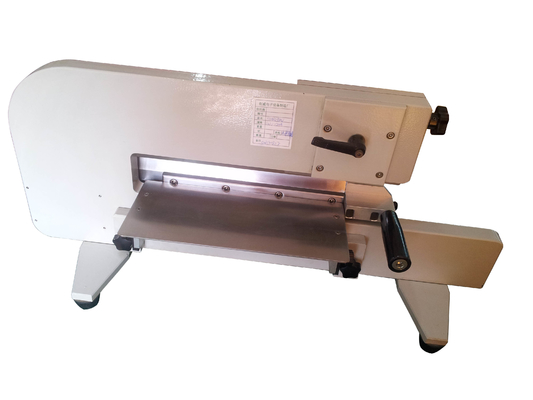 Makkelijk te bedienen PCB-separatormachine gemotoriseerde snijmachine FR4 handdruk 330mm