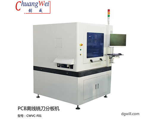 60000RPM PCB Router Machine 0,5-3,5 mm Dikte CNC Printed Circuit Board Inline