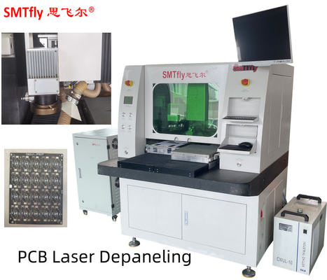 High Repeatability Laser PCB Depaneling Machine met Gerber- of DXF-bestandverwerking