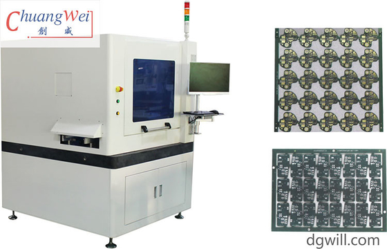 2 Table PCB Router Machine 0,5 mm Dikte CNC Printed Circuit Board Inline