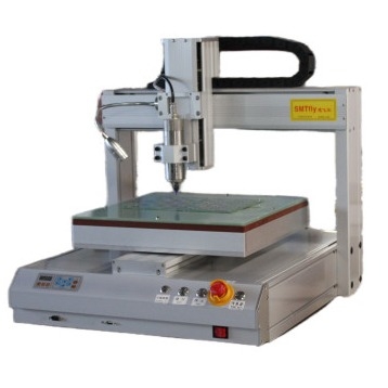 Hoge precisie 3-assige desktop pcb-routermachine voor herhaalbaarheid van het aandrijfsysteem van 0,02 mm