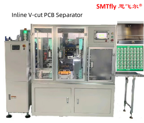 0.7Mpa PCB V-snijmachine online pneumatisch 3,5 mm lineair lemmet 330 mm