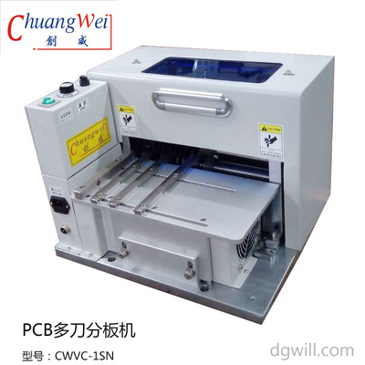 110V 400 mm/s 9 Paren van Aluminiumpcb Depaneling de Snijders/Smd-de Machine van PCB