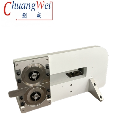 400 mm/s 330 mm PCB Separator Machine Ronde messen voor aluminium platen