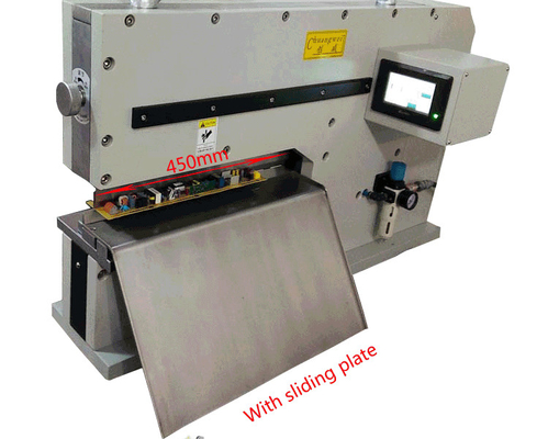 PCB-separator met LCD-toevoercomponenten Teller voor V-cut-circuitboards