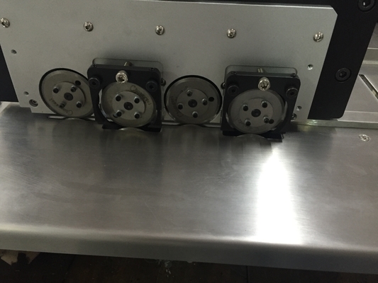 520mm/S L2.4M Plattform PCB Depanelizer / PCB Depaneling Equipment High Speed Steel