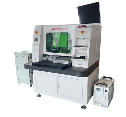 High Cutting Precision Laser PCB Depaneling Machine Automatisch scherpstellen