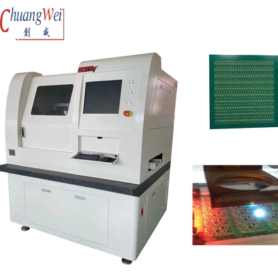High Cutting Precision Laser PCB Depaneling Machine Automatisch scherpstellen