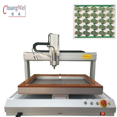 Desktop Single Bench PCB Router Machine met hoge snelheid Snijden lange levensduur