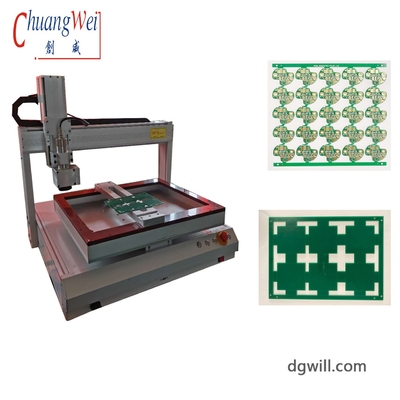 Desktop Single Bench 3 Axis PCB Router Machine 100mm/S 0.01mm Voor de Vietnamese markt