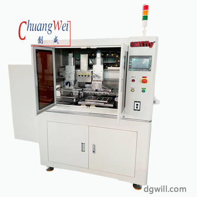 Intelligente eenrichtingsafbouw met horizontale en verticale opties voor inline-PCB-separatormachine