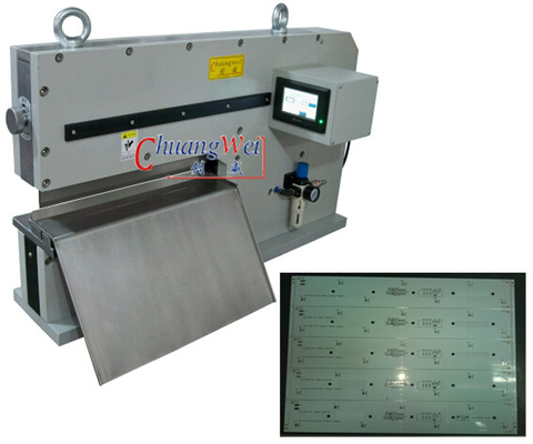 Aanpasbare PCB-V-snijmachine voor verschillende spanning en vermogen CWVC-450