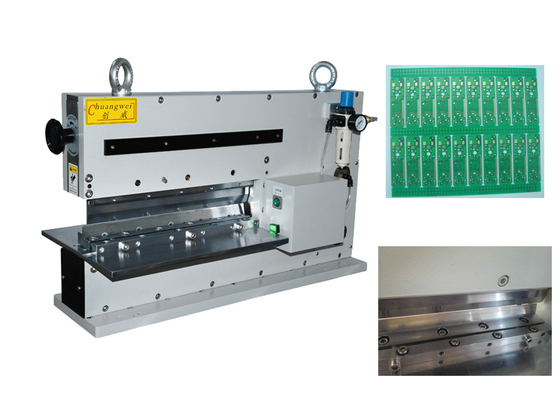 10W PCB V-Cut Sparator Machine 400mm Scheren met Sensitive SMD