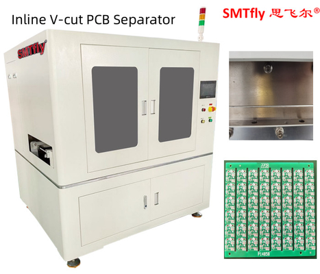Geavanceerde Pneumatische PCB-V-snijmachine voor nauwkeurige en veilige PCB-afwerking SMTfly-330