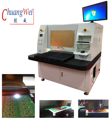 Compacte en gemakkelijk te installeren laser pcb-afschilferingsmachine voor kleine werkplekken