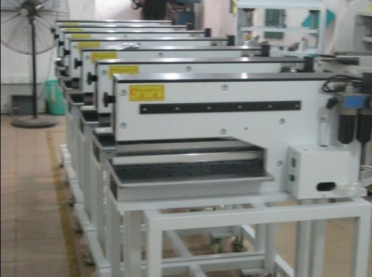 Pneumatisch Gedreven PCB-Separatormachine met Twee Lineaire Bladen