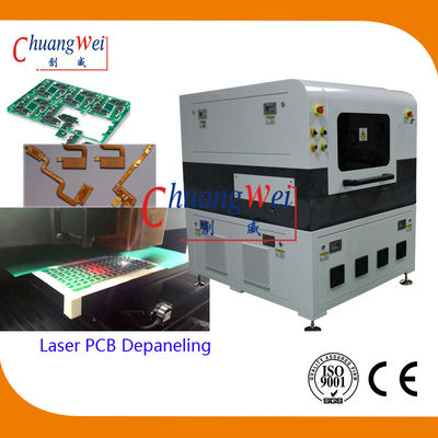 12W 15W 18W UV Laser PCB Depanel / PCB Depanelizer With High Cutting Precision