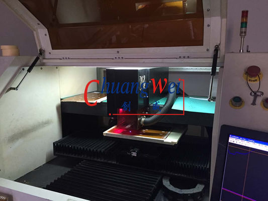 10W UVoptowave-de Separatormachine van Laserpcb voor niet Contact Depaneling