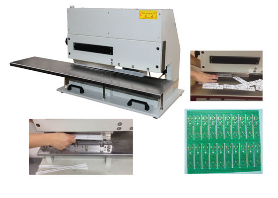 PCB-V-snijmachine voor aluminiumsubstraat 220V RUV pneumatisch