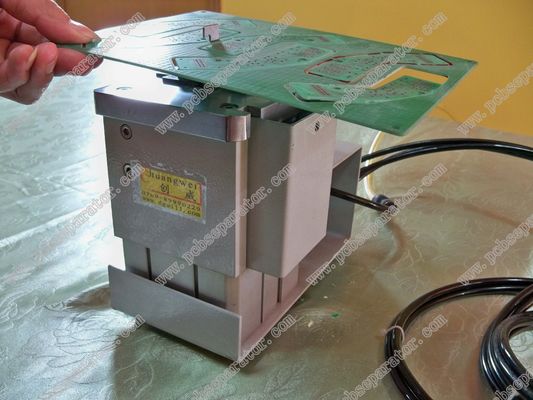 12Times/de Maximum 3.5mm Dikte van Min Pneumatic Pcb Depaneling Equipment