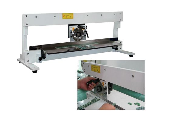 PCB-separatormachine met verstelbare vrijheid voor verschillende groefdiepte