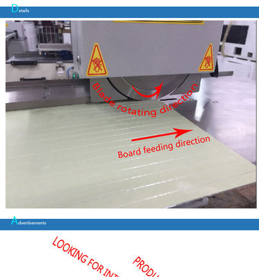 V de pre-Scorepcb Depanelizer van de Groefmcpcb Separator voor Geleide Aanstekende Fabriek