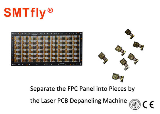 Van de de Lasersnijder van AC220V L600mm de Machinepcb die Off-line Automatische UVlaser etsen