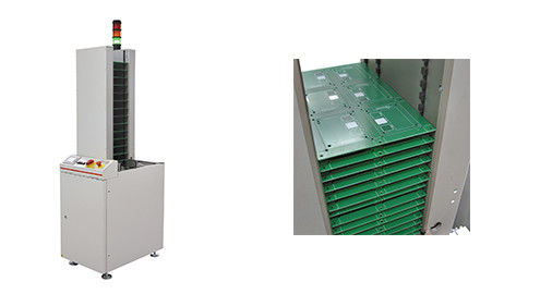 AC 110V Automatische Raad de Riemtransportband W400mm van PCB van het Behandelingsmateriaal