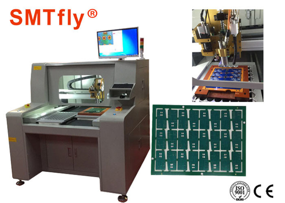 Het hoge Efficiënte PCB-Dubbele Werkstation van PCB Singulation van de Routermachine